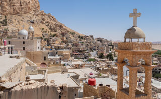 Maaloula,,syria, ,august,25,,2021:,christian,village,destroyed,by